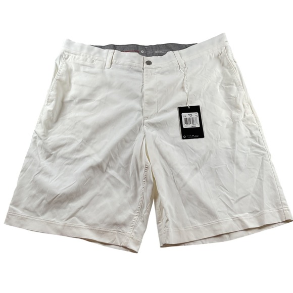NEW Nike Tiger Woods Collection Mens Golf Shorts White Standard Fit Size 36 - Picture 2 of 11